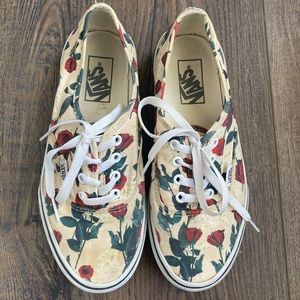 Vans rose pattern sneaker